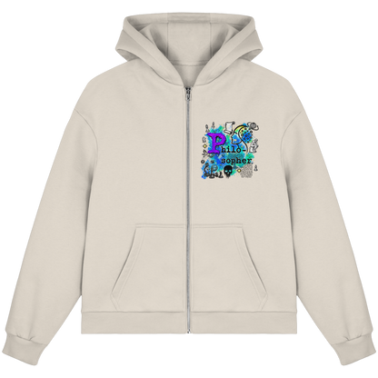 The Philosopher - Fluffy Boxcut Zipper