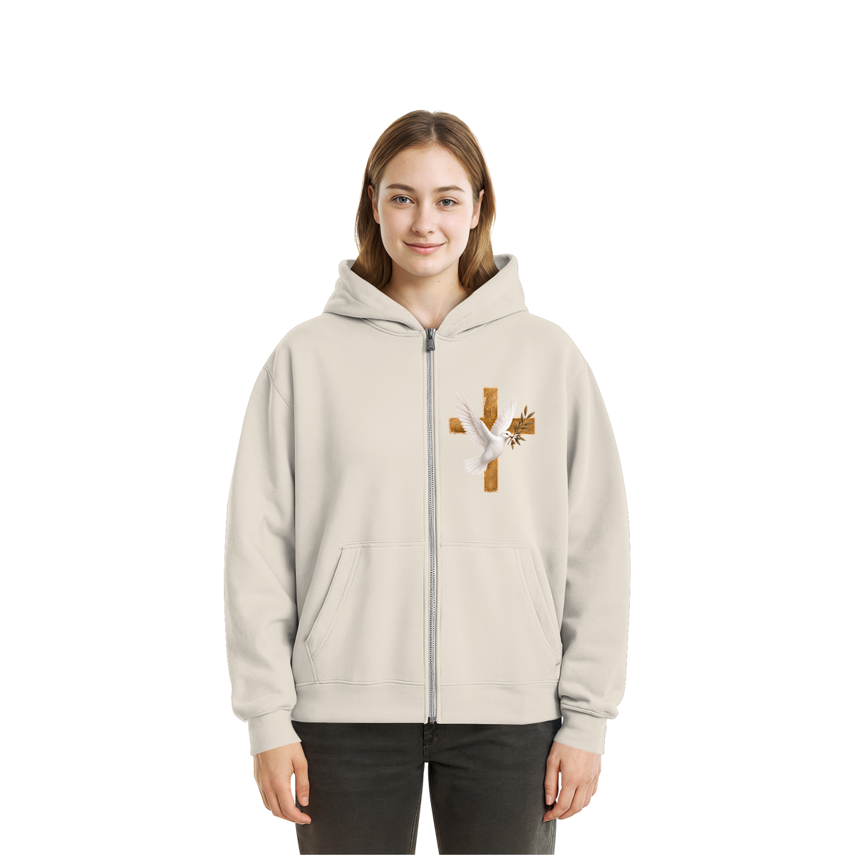 Savior collection  - Fluffy Boxcut Zipper
