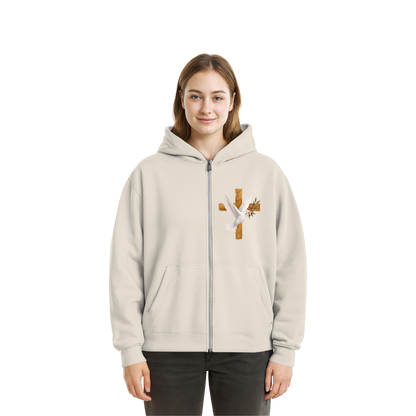 Savior collection  - Fluffy Boxcut Zipper