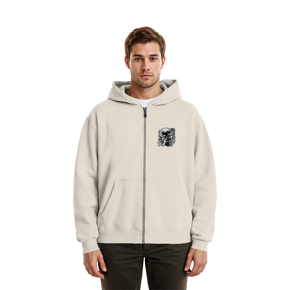 The MEME - Fluffy Boxcut Zipper