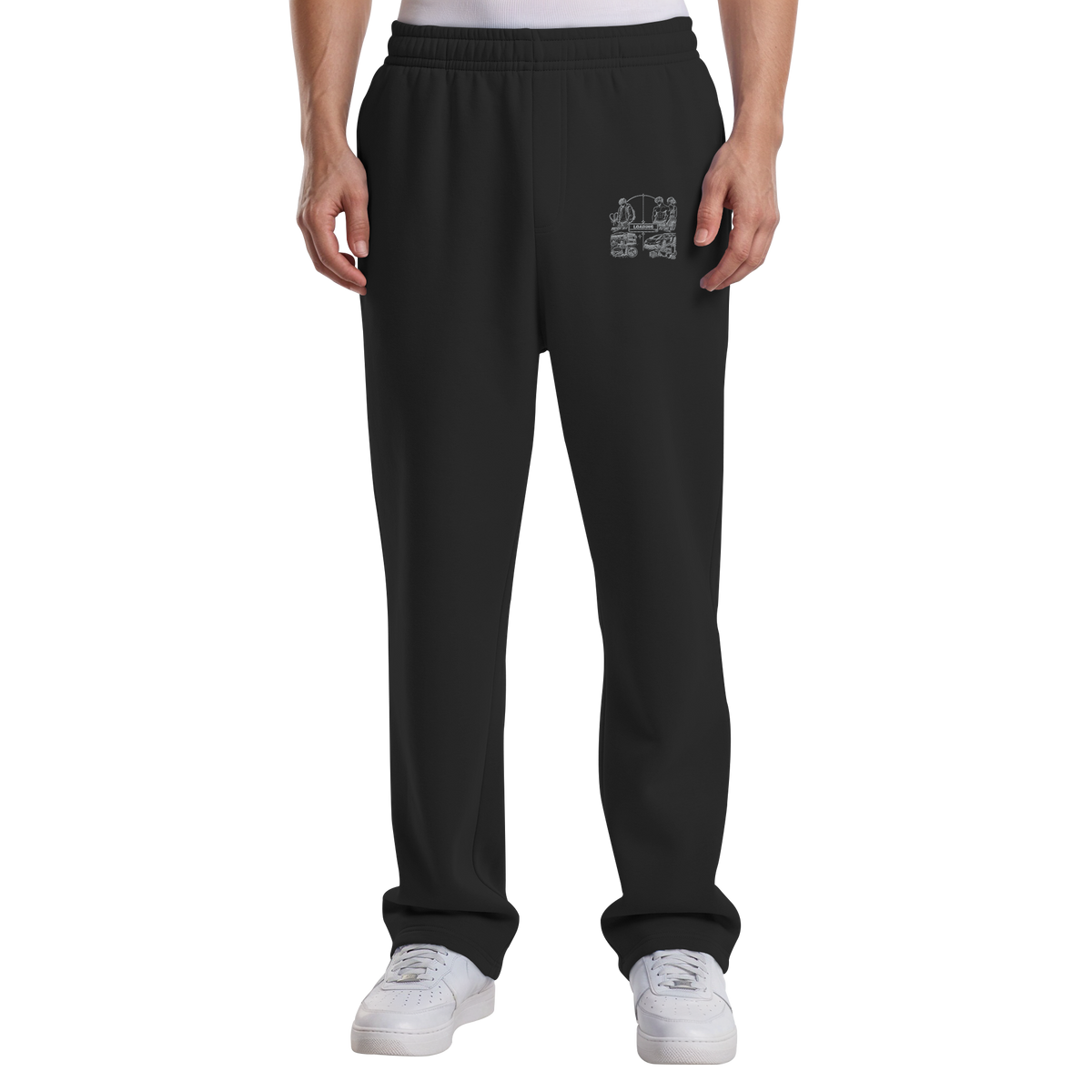 LOADiNG BASiCS - Fluffy Track Sweatpants