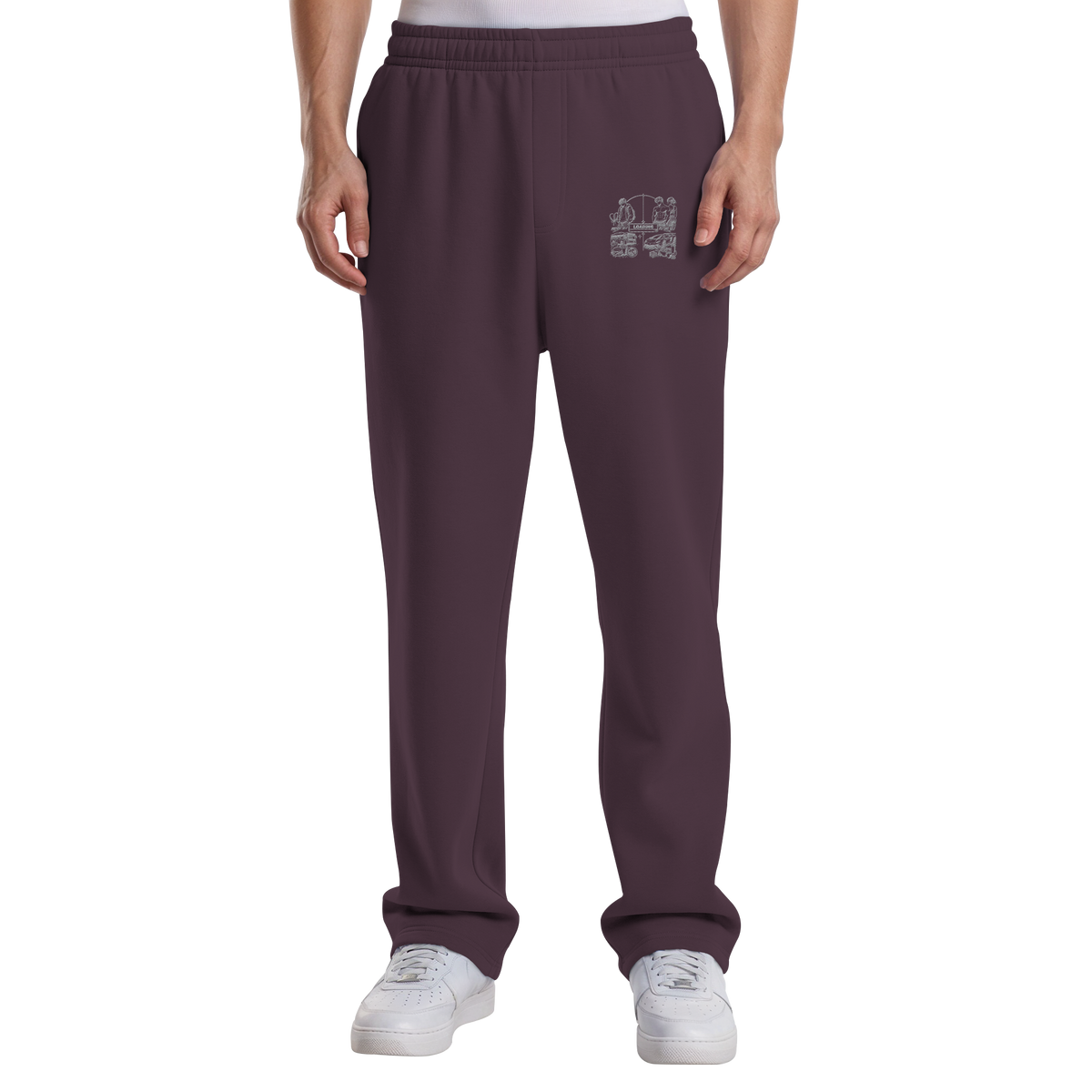 LOADiNG BASiCS - Fluffy Track Sweatpants