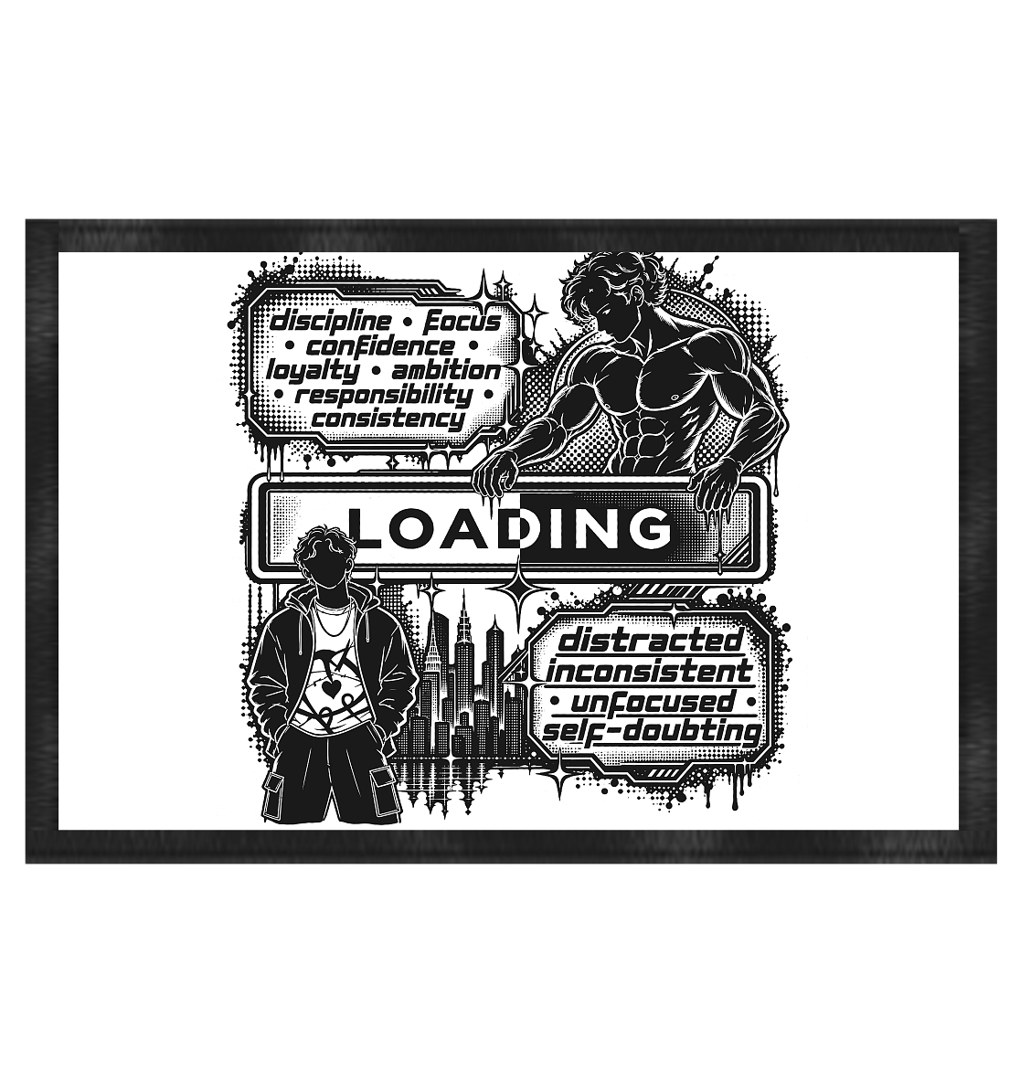LOADiNG BASiCS - Fußmatte 60x40cm