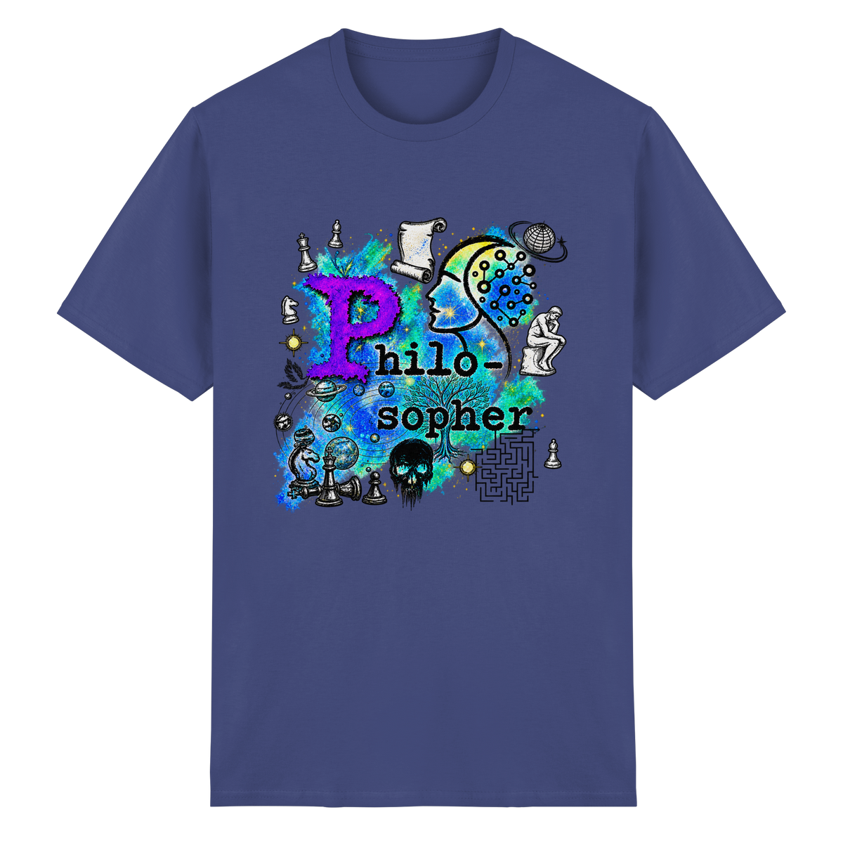 The Philosopher - Heavy Cotton T-Shirt