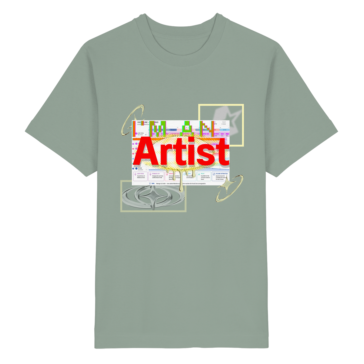 The Artist - Heavy Oversized Organic Shirt