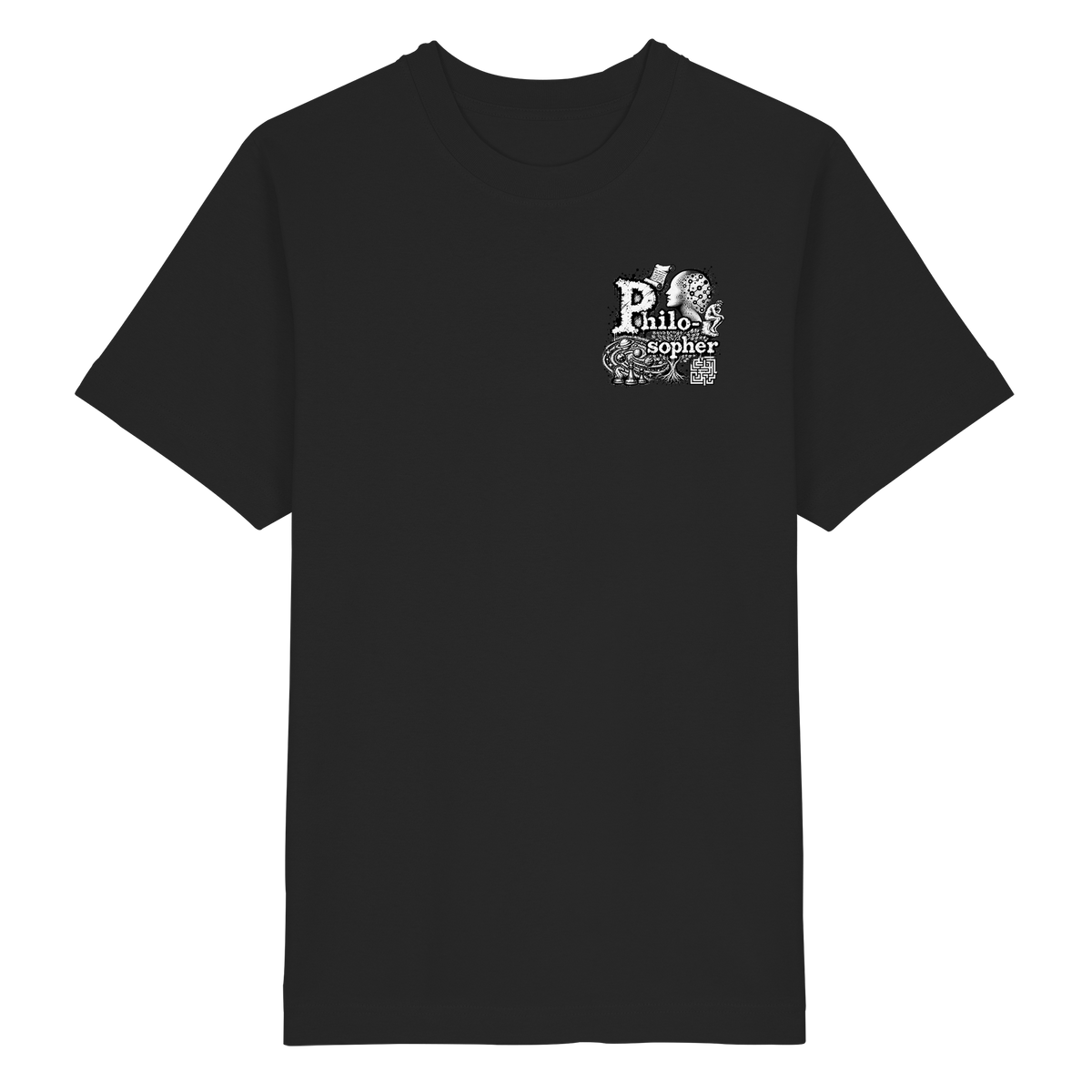 The Philosopher - Heavy Oversized Organic Shirt