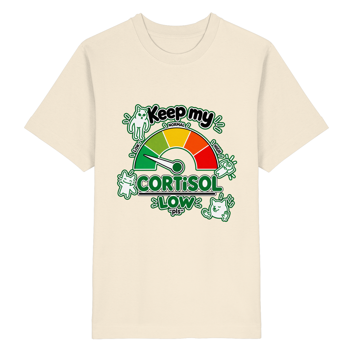 low CORTiSOL - Heavy Oversized Organic Shirt