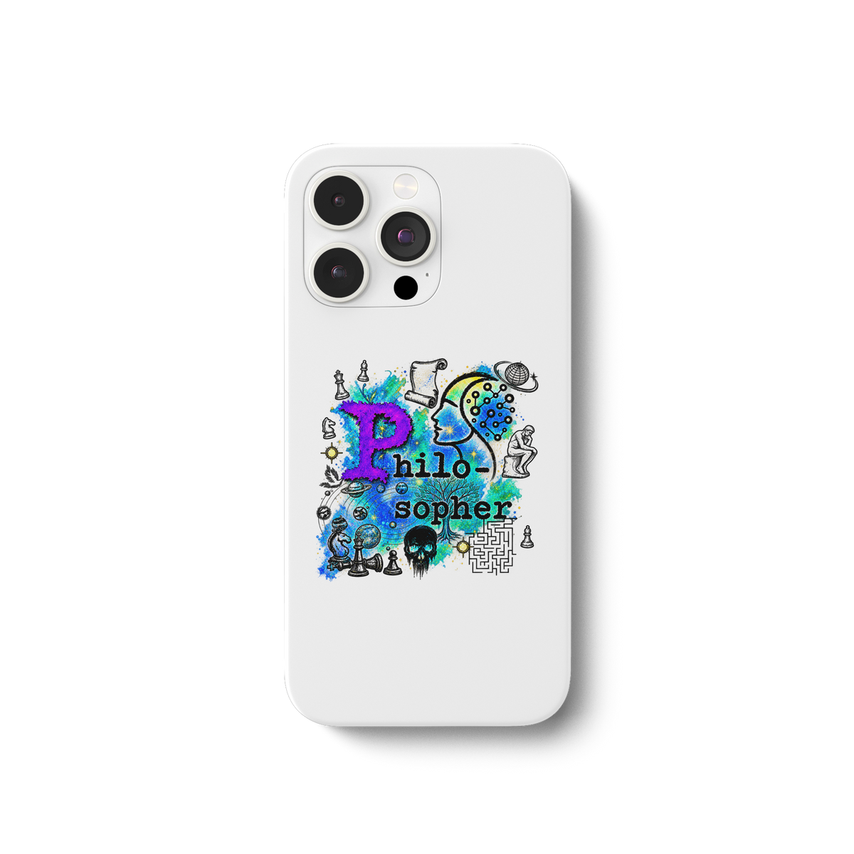 The Philosopher - iPhone 13 Pro Max Handyhülle