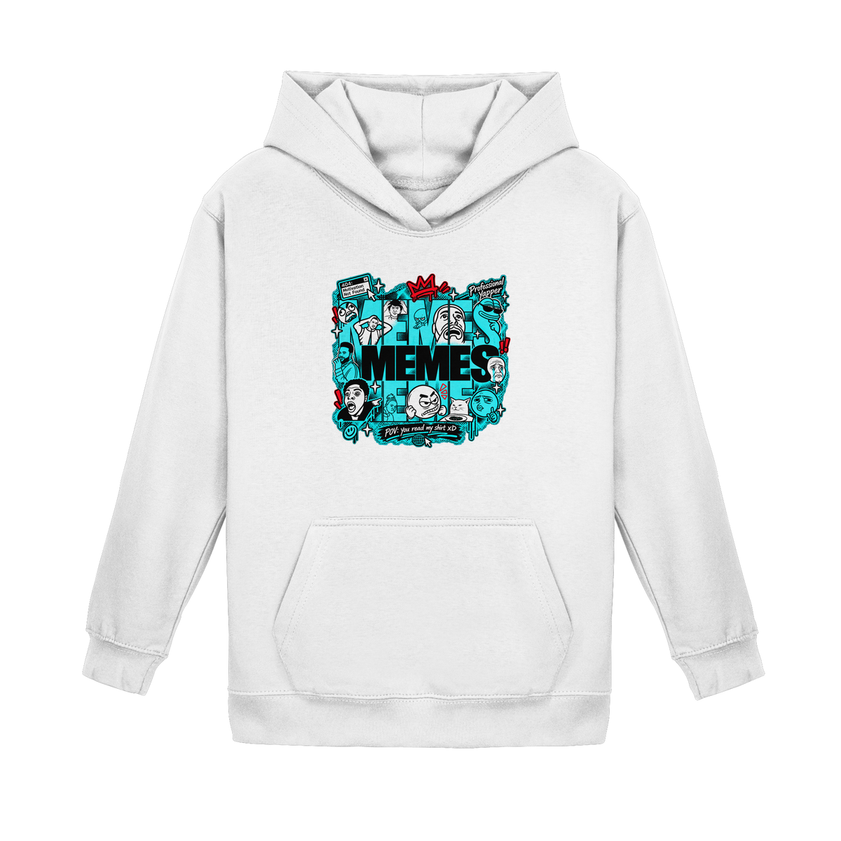 The Meme - Kids Basic Hoodie