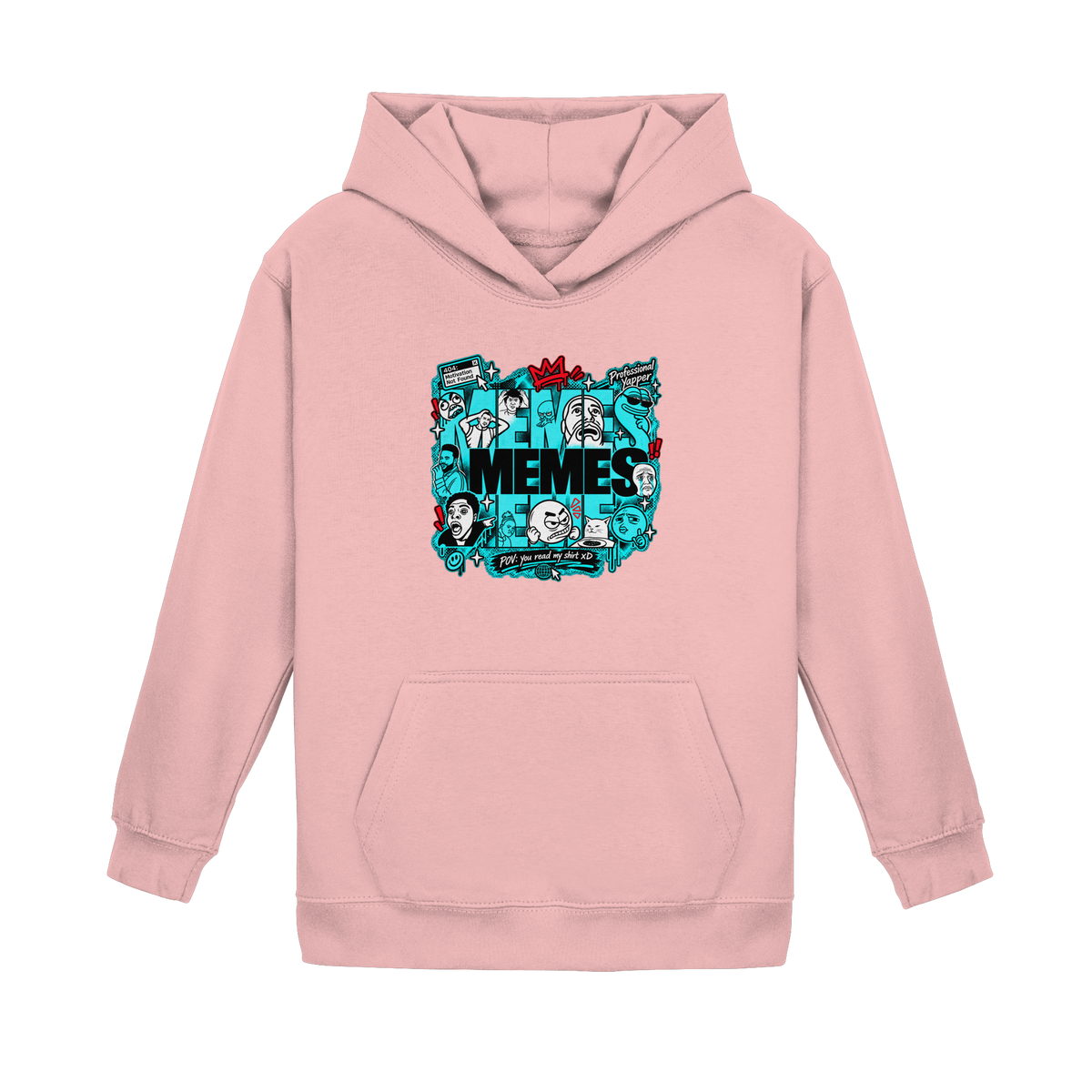 The Meme - Kids Basic Hoodie