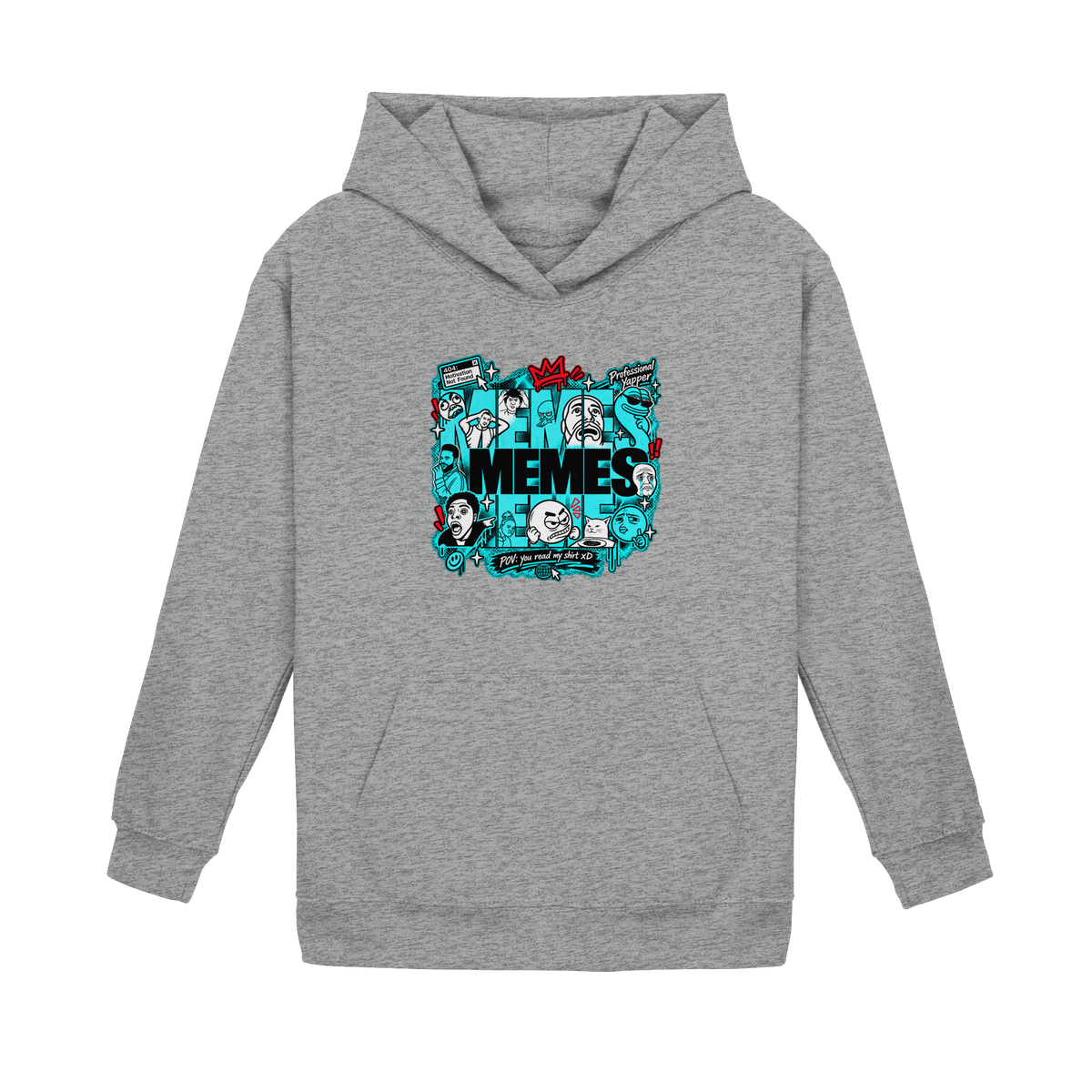 The Meme - Kids Basic Hoodie