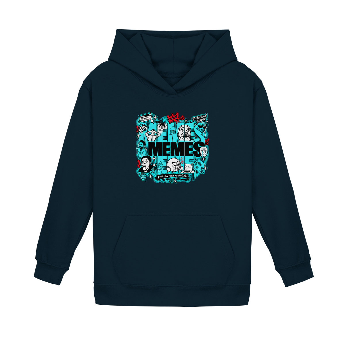 The Meme - Kids Basic Hoodie