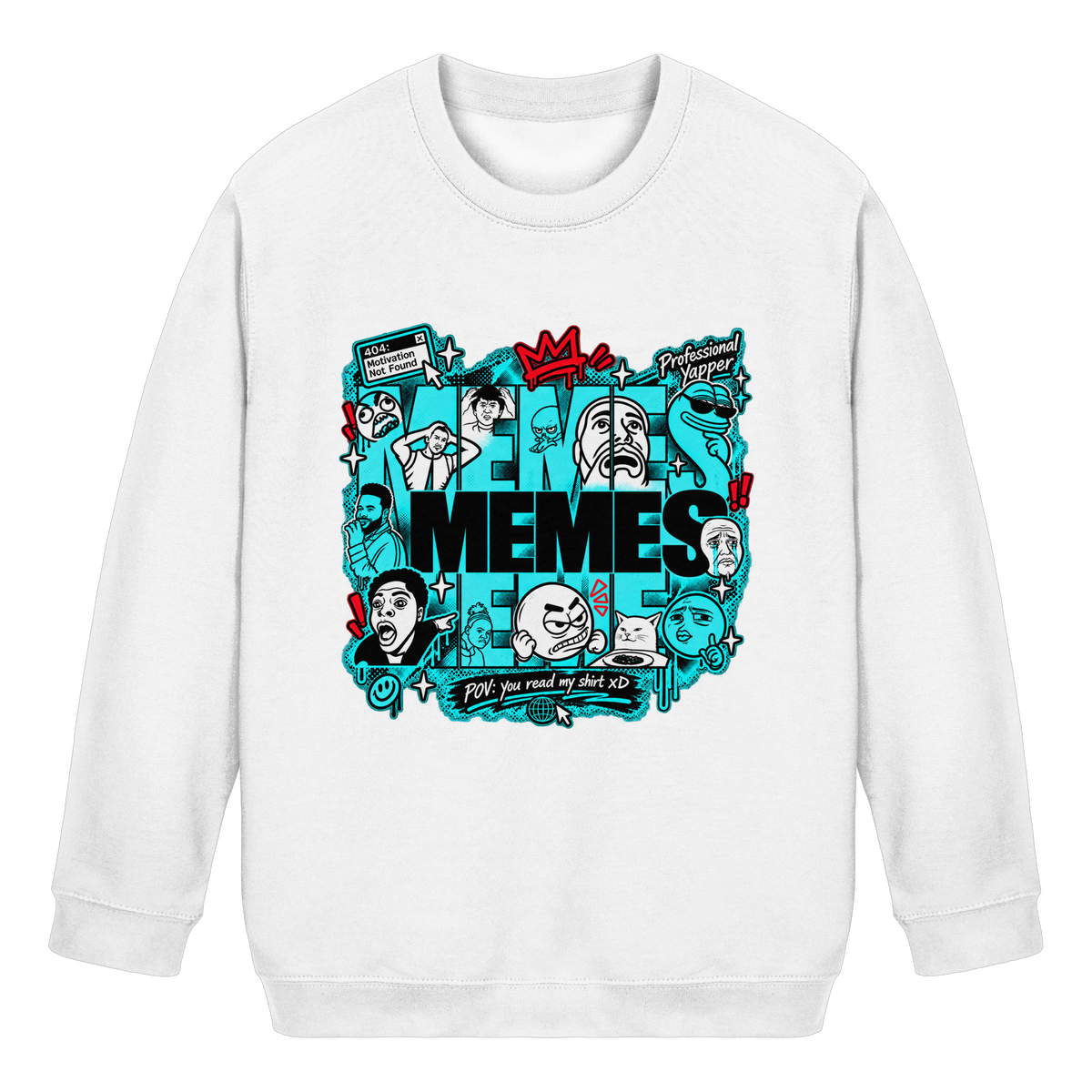 The Meme - Kids Basic Sweatshirt