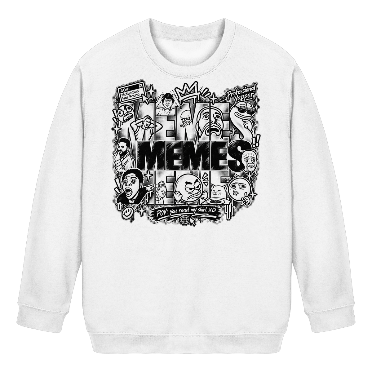 The MEME - Kids Basic Sweatshirt