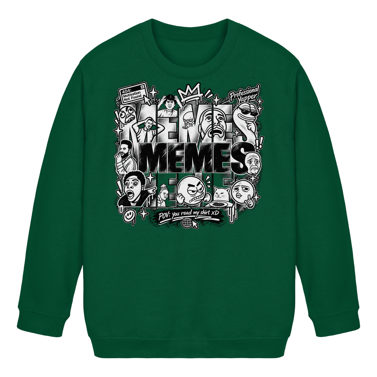 The MEME - Kids Basic Sweatshirt