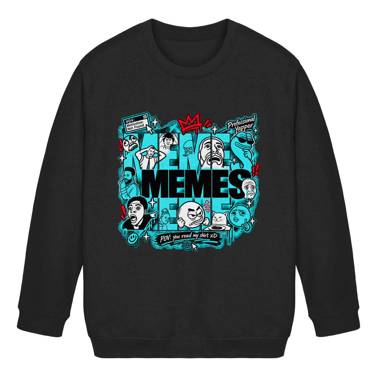 The Meme - Kids Basic Sweatshirt