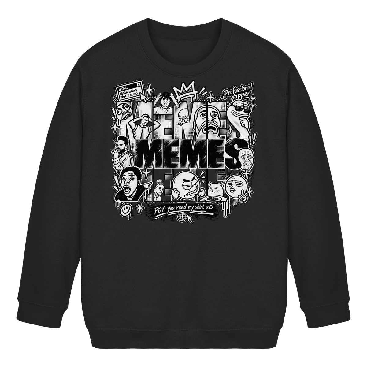 The MEME - Kids Basic Sweatshirt