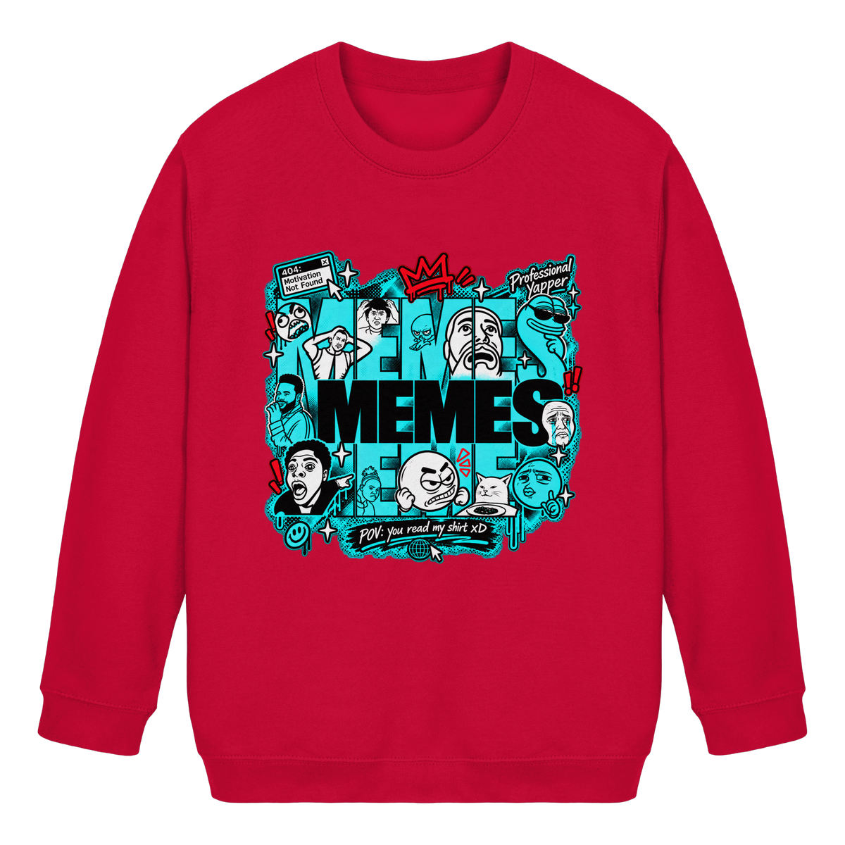 The Meme - Kids Basic Sweatshirt