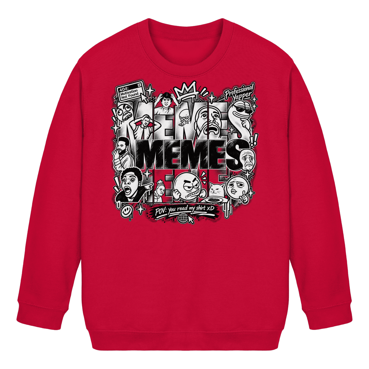 The MEME - Kids Basic Sweatshirt