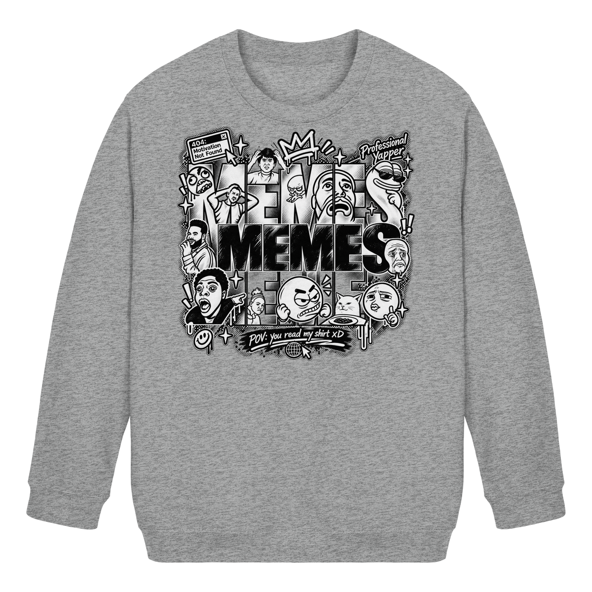The MEME - Kids Basic Sweatshirt