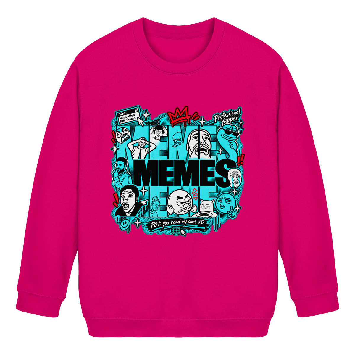 The Meme - Kids Basic Sweatshirt
