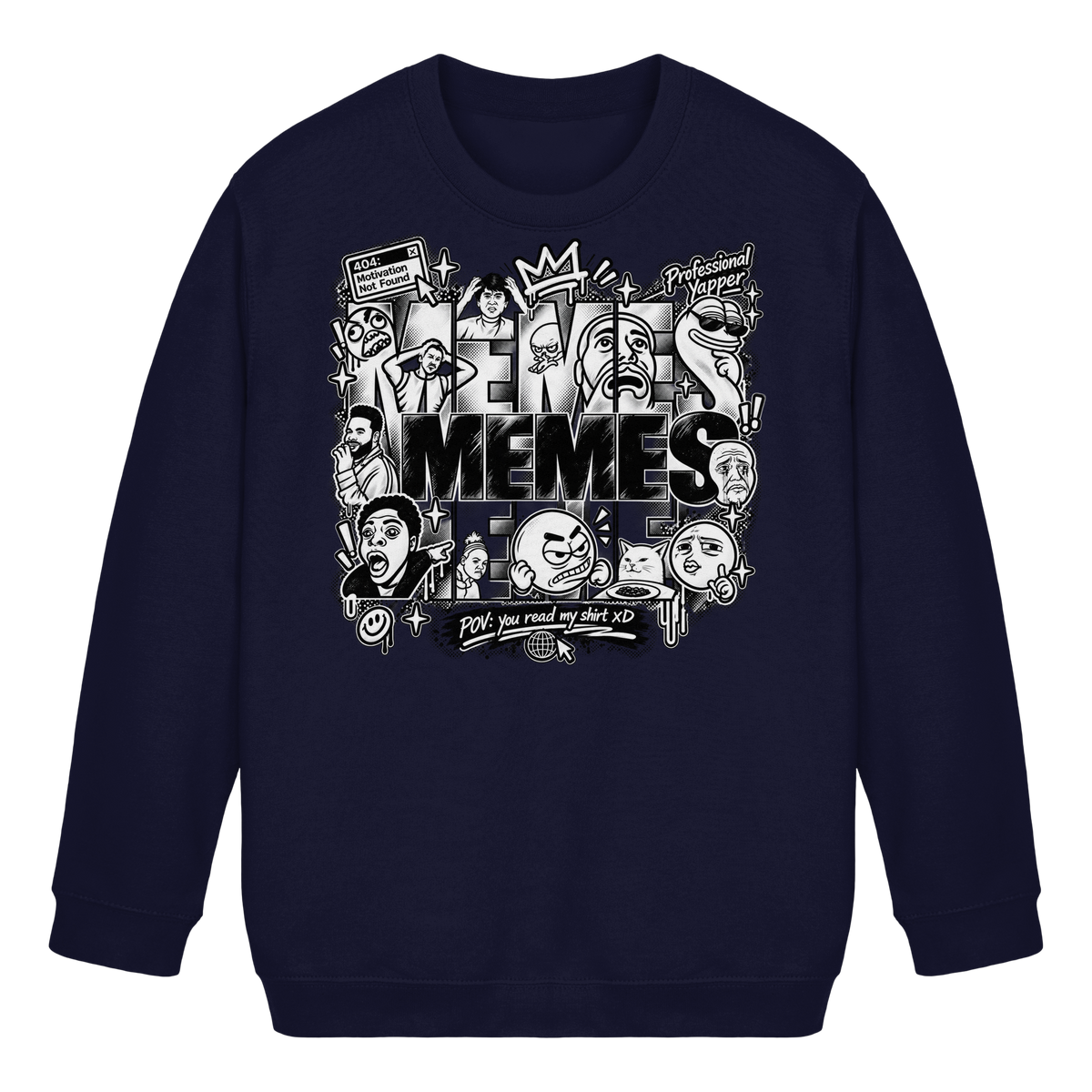 The MEME - Kids Basic Sweatshirt