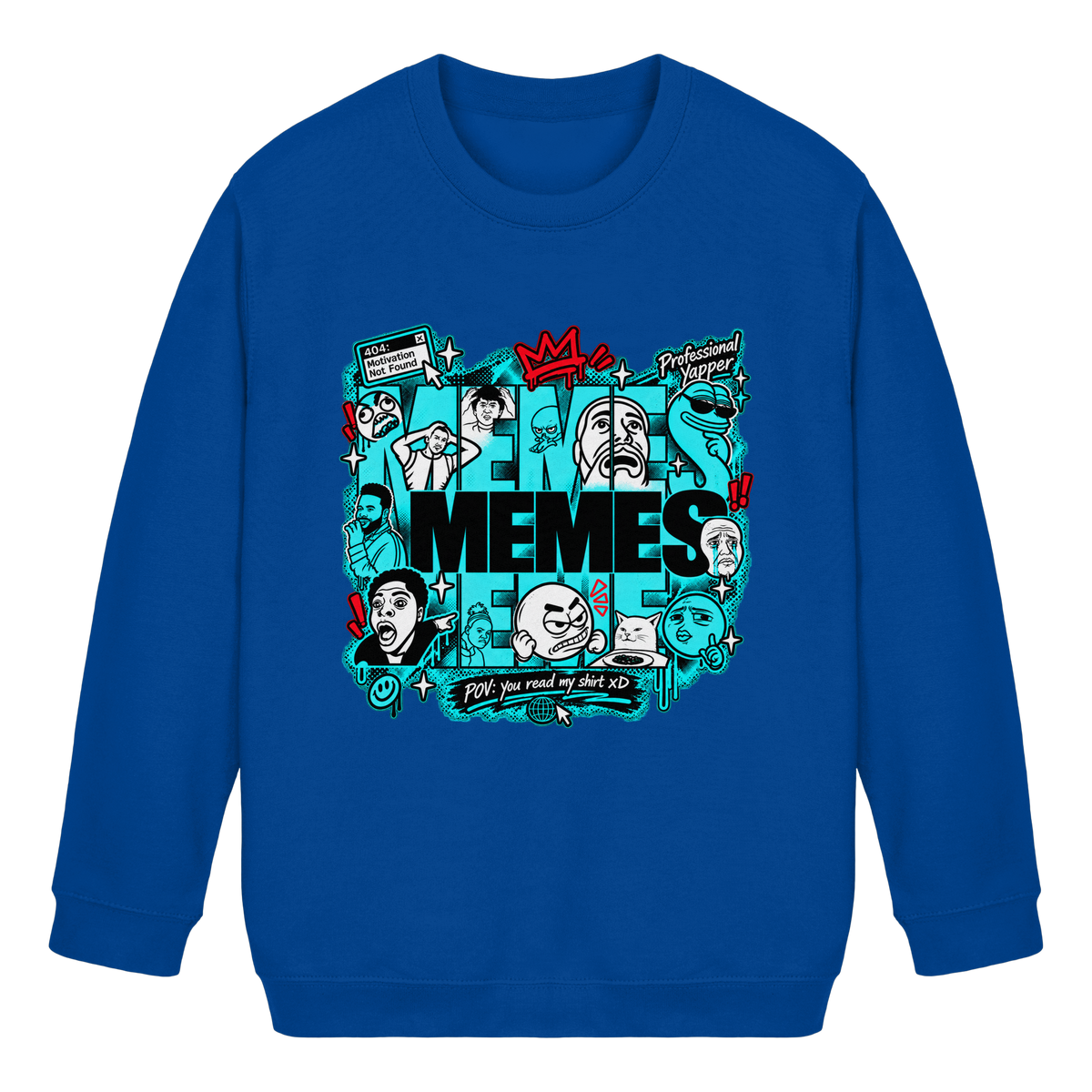 The Meme - Kids Basic Sweatshirt