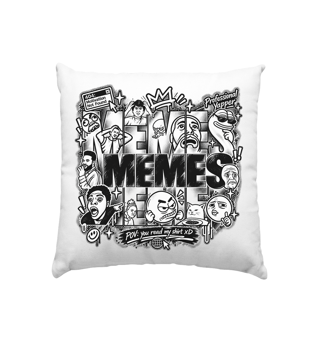 The MEME - Kissen 40x40cm