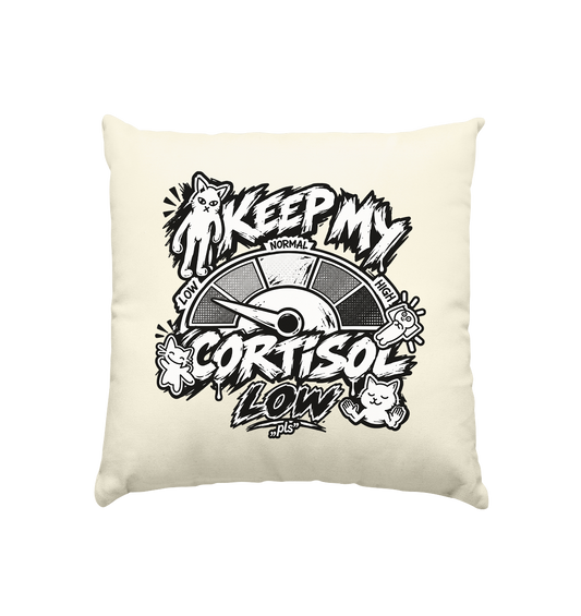 low CORTiSOL - Kissen natur 40x40cm