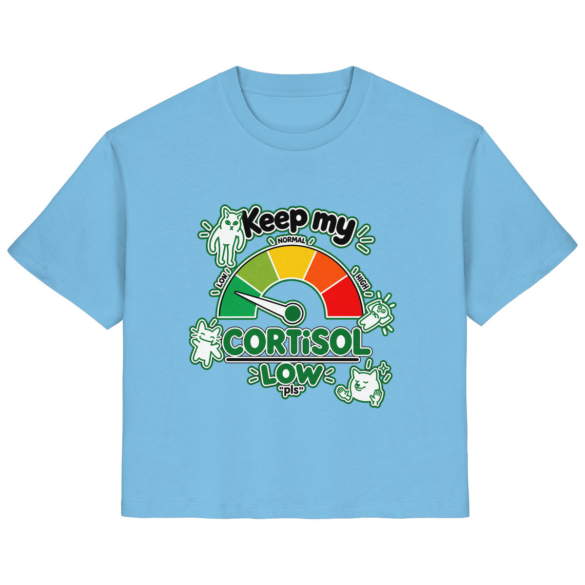 low CORTiSOL - Ladies Organic Shirt