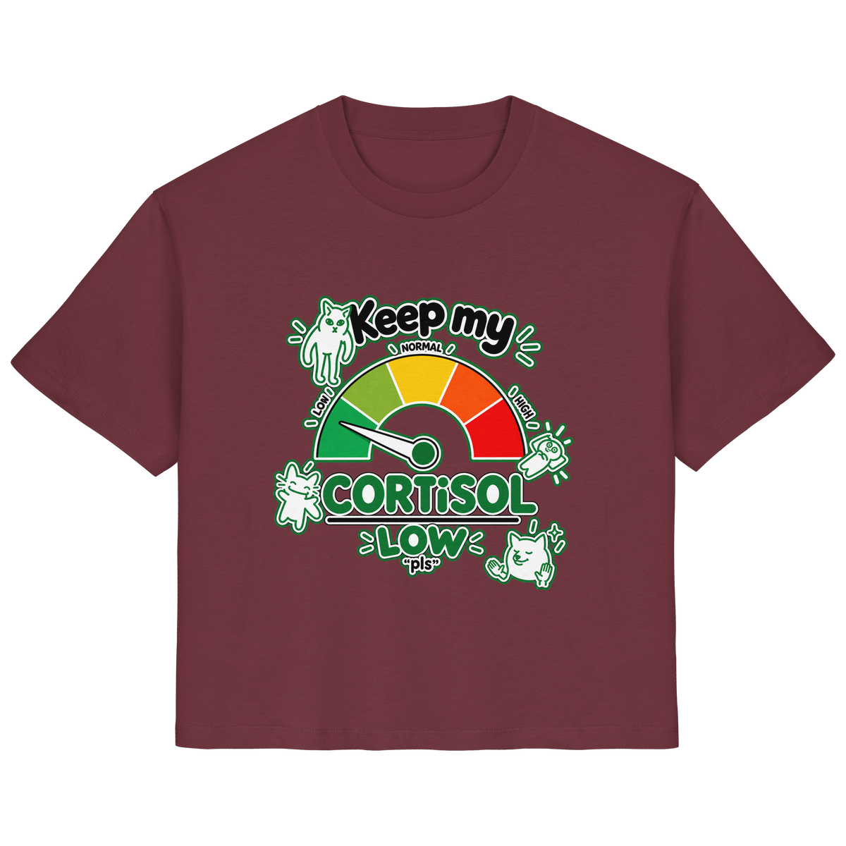 low CORTiSOL - Ladies Organic Shirt