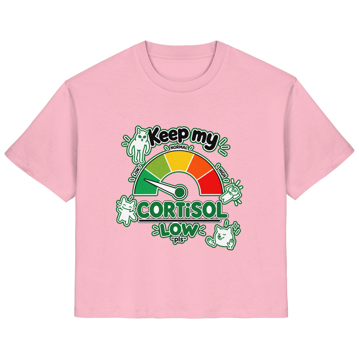 low CORTiSOL - Ladies Organic Shirt