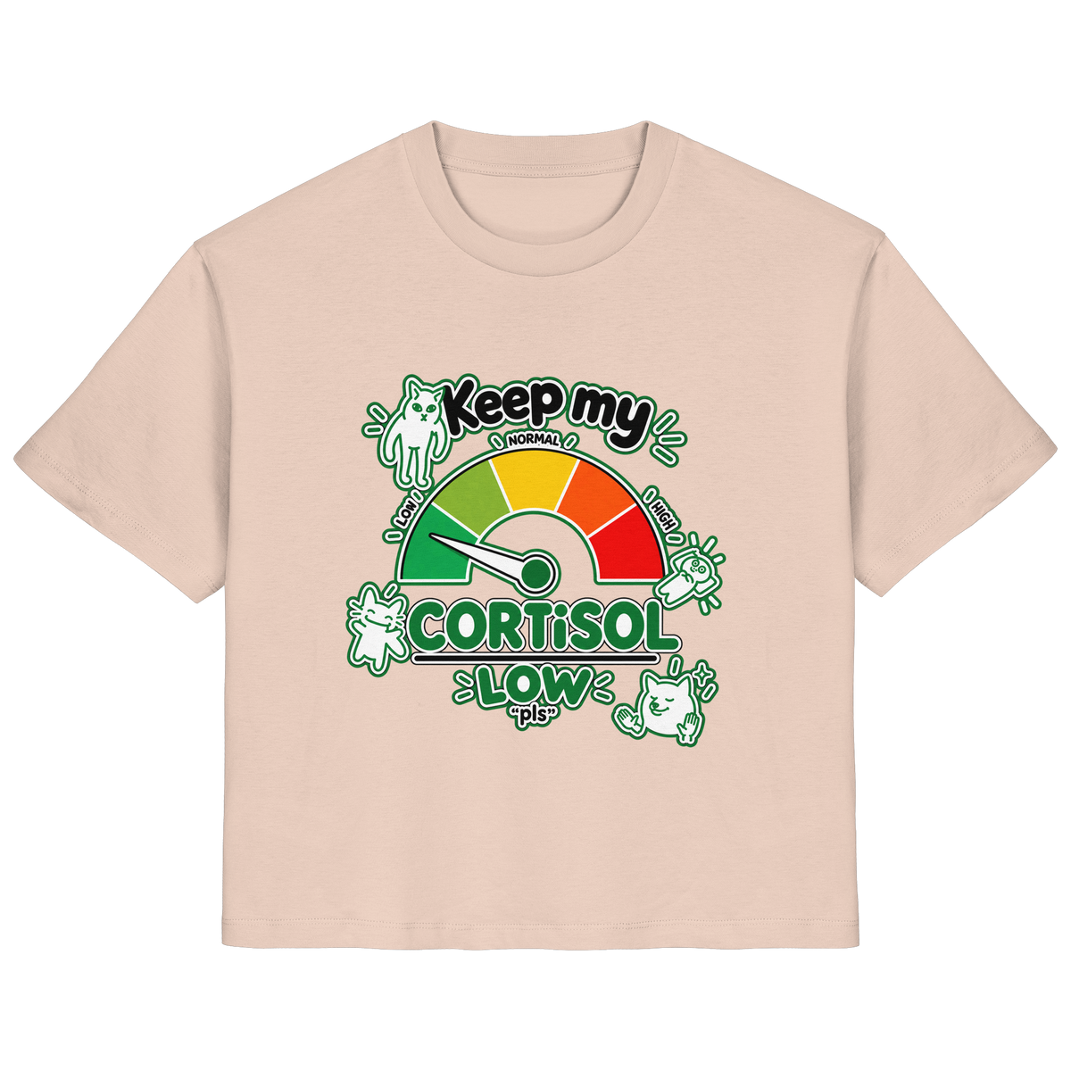 low CORTiSOL - Ladies Organic Shirt