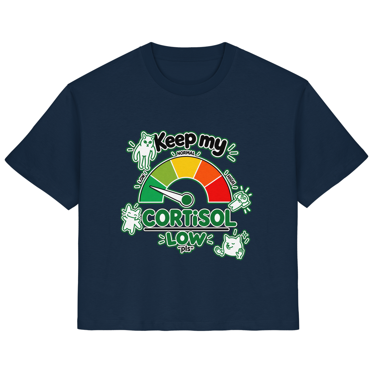 low CORTiSOL - Ladies Organic Shirt