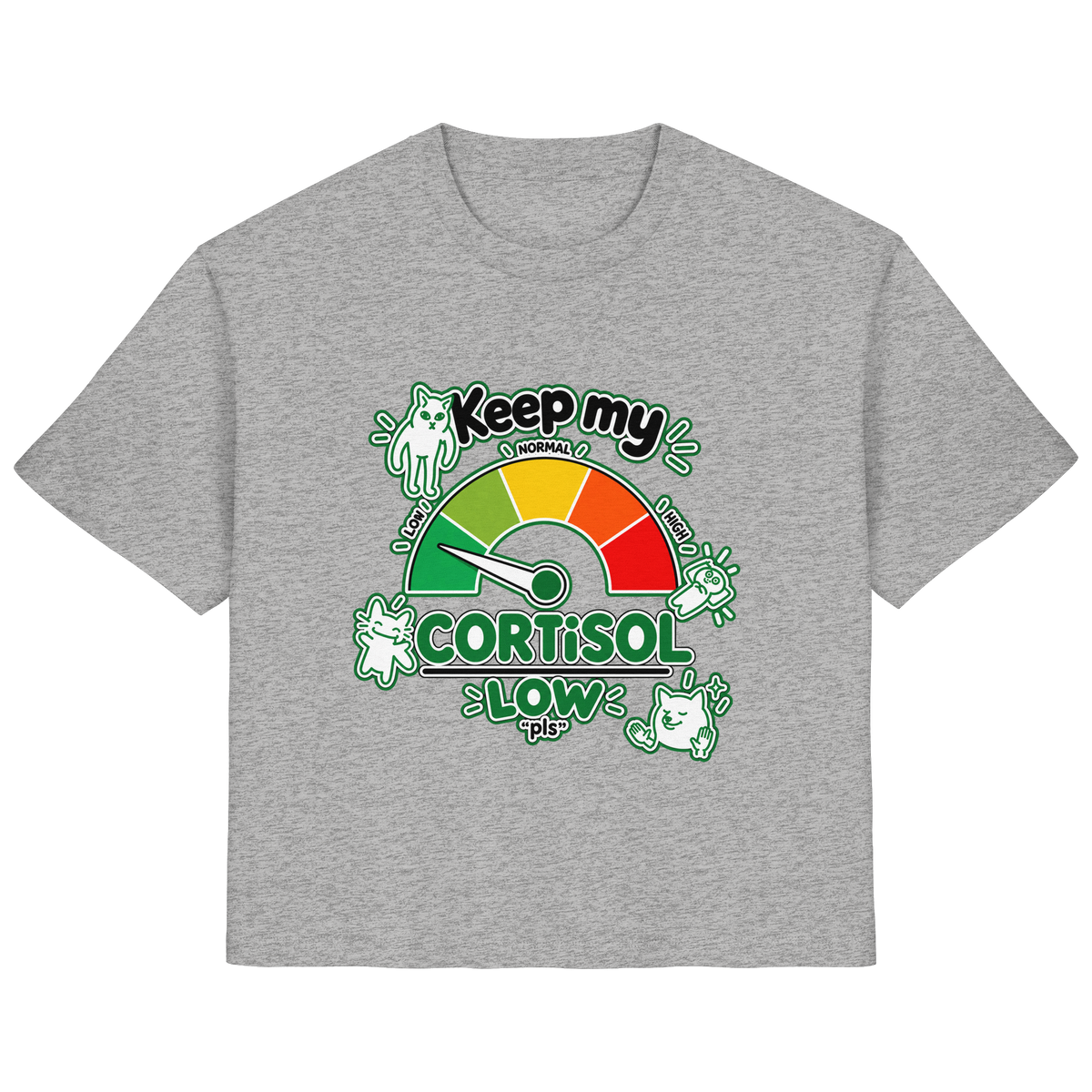 low CORTiSOL - Ladies Organic Shirt