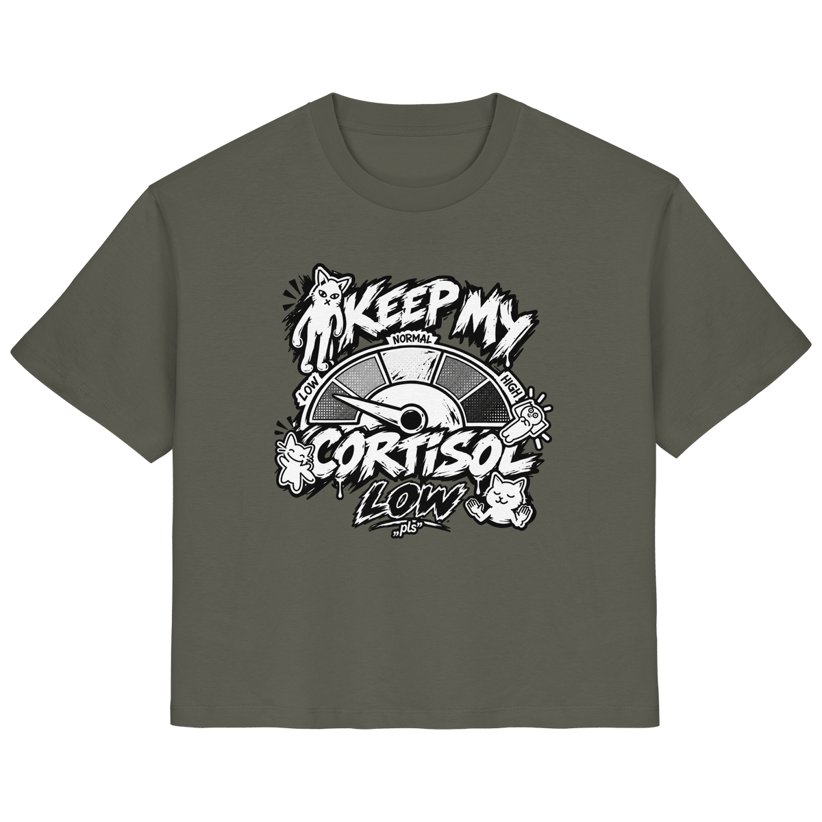 low CORTiSOL - Ladies Organic Shirt
