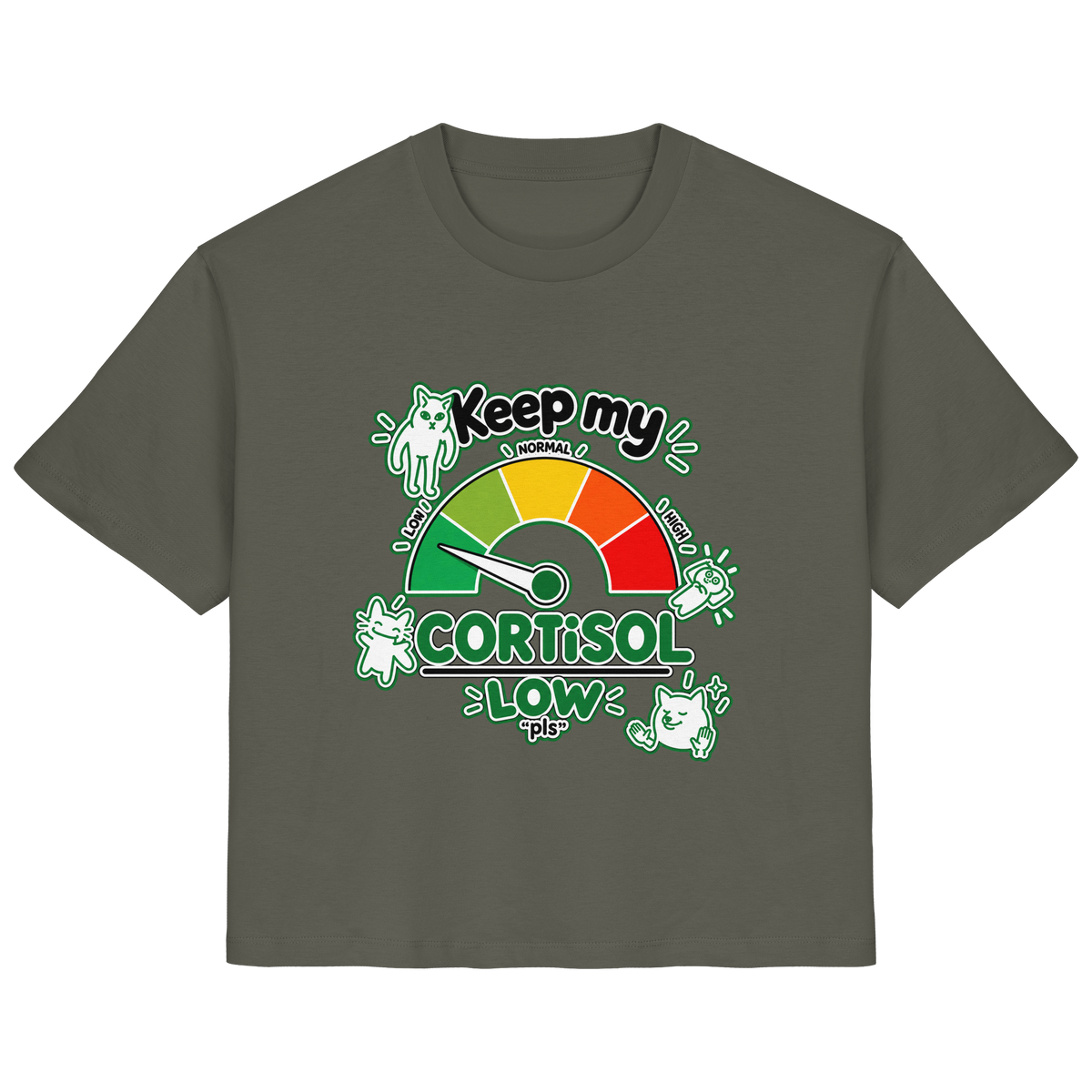 low CORTiSOL - Ladies Organic Shirt