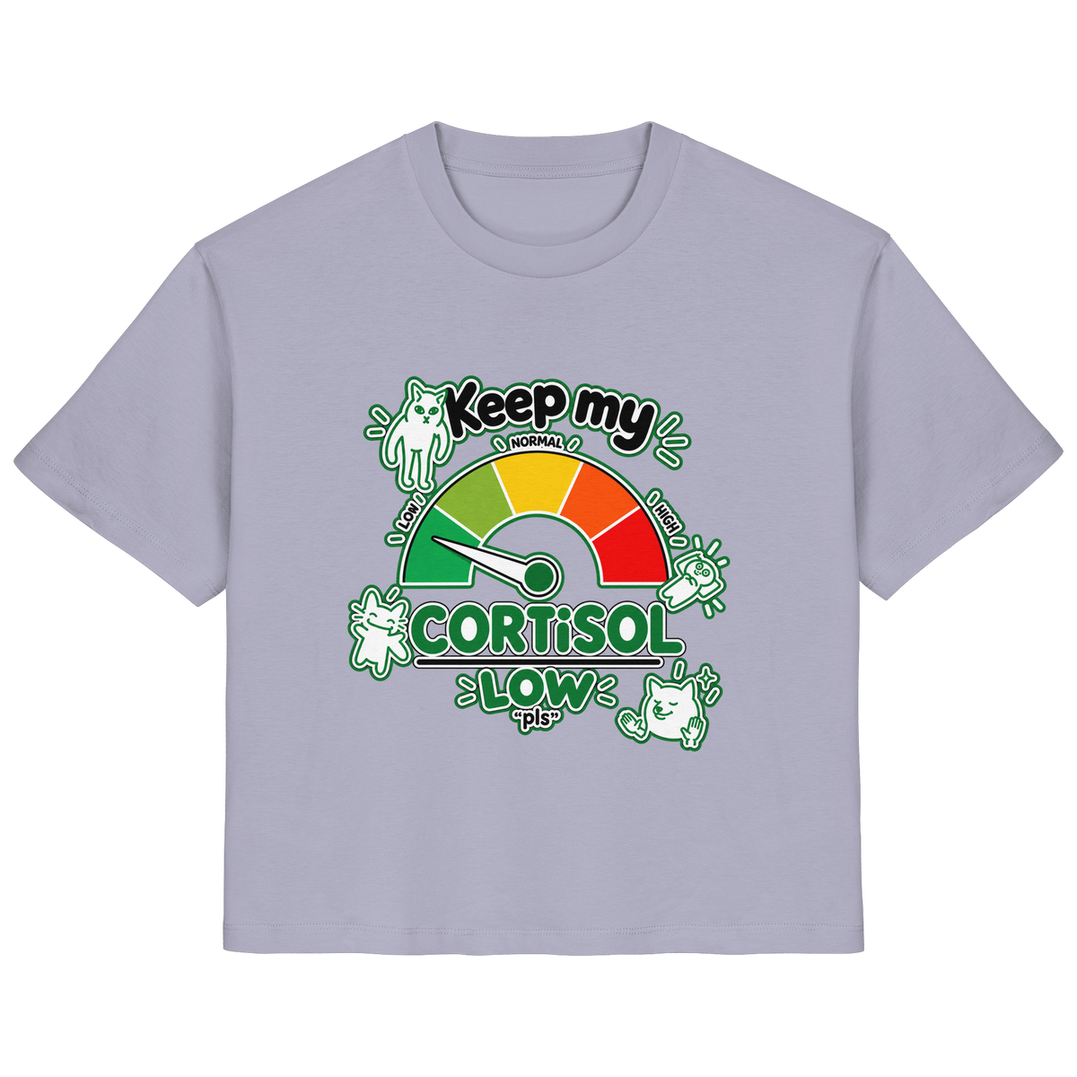 low CORTiSOL - Ladies Organic Shirt