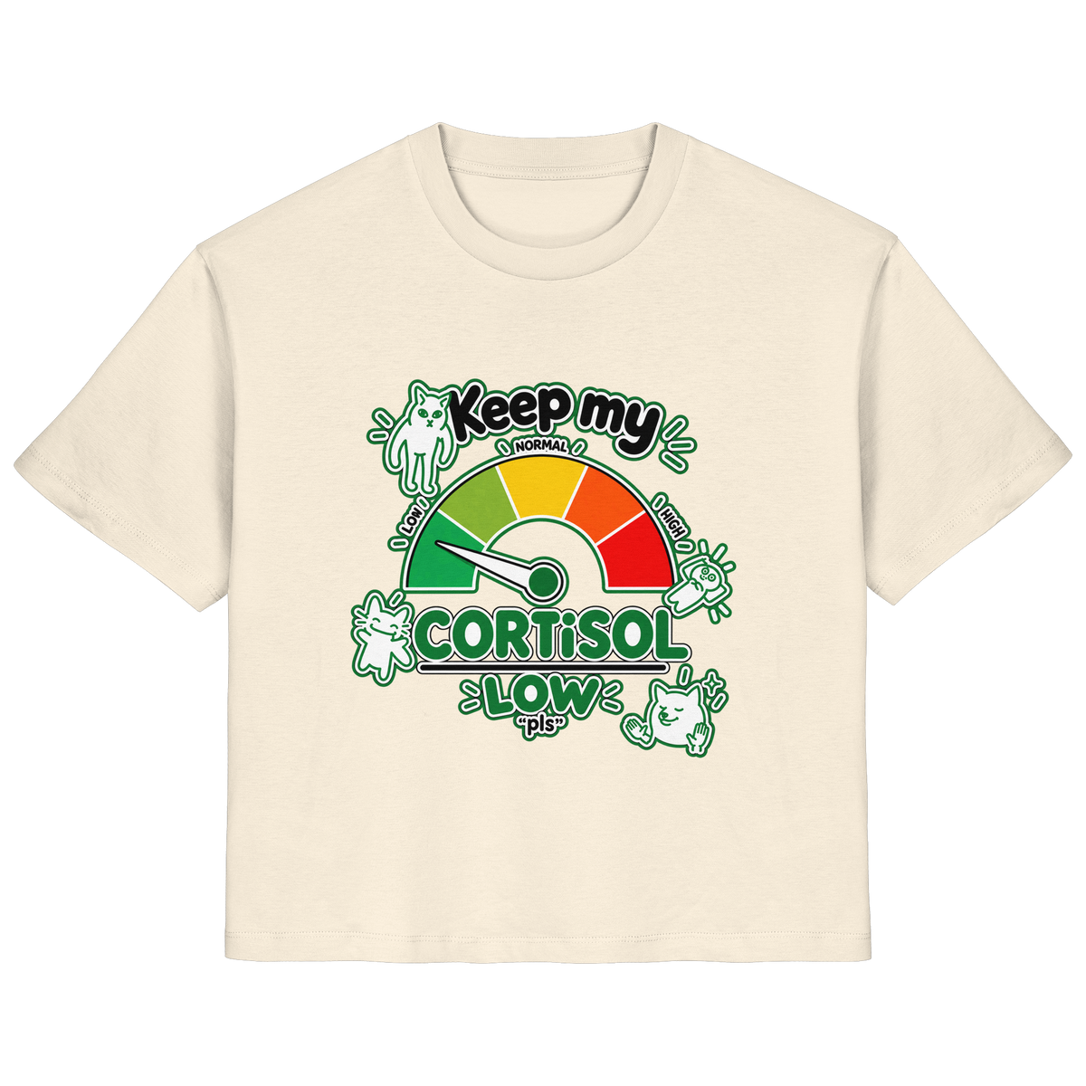 low CORTiSOL - Ladies Organic Shirt