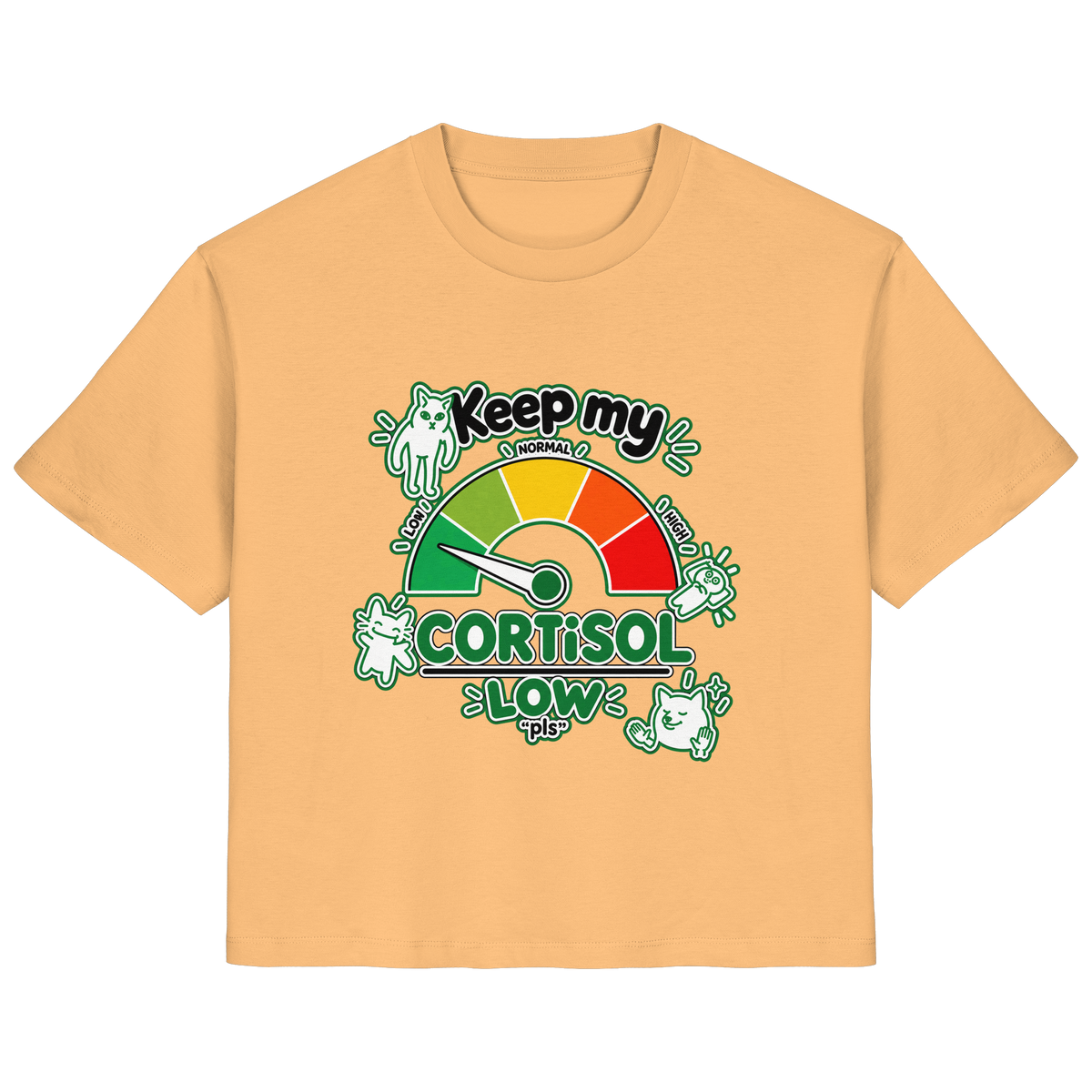 low CORTiSOL - Ladies Organic Shirt