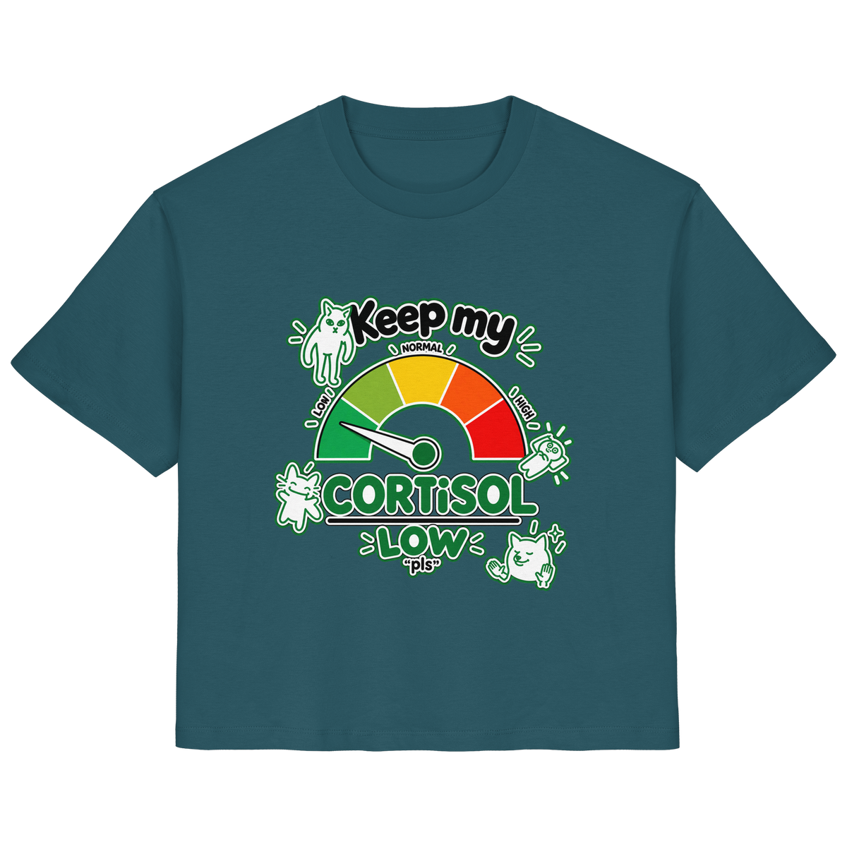 low CORTiSOL - Ladies Organic Shirt