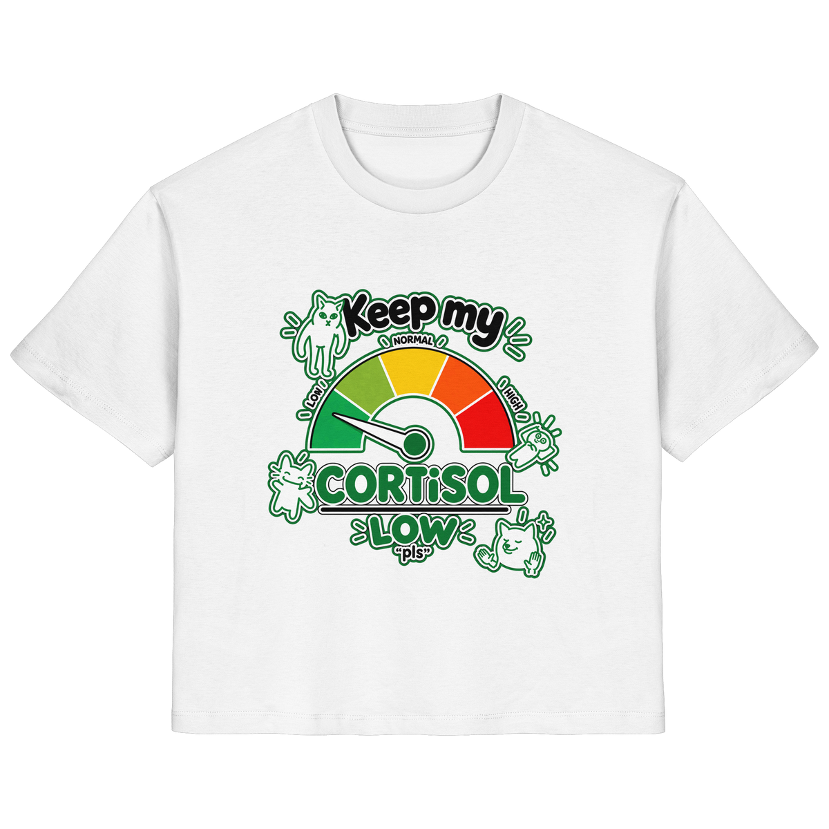 low CORTiSOL - Ladies Organic Shirt