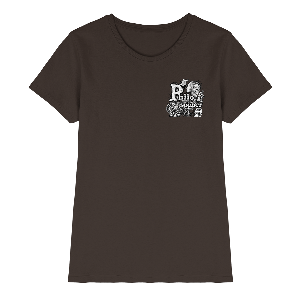 The Philosopher - Ladies Premium Shirt