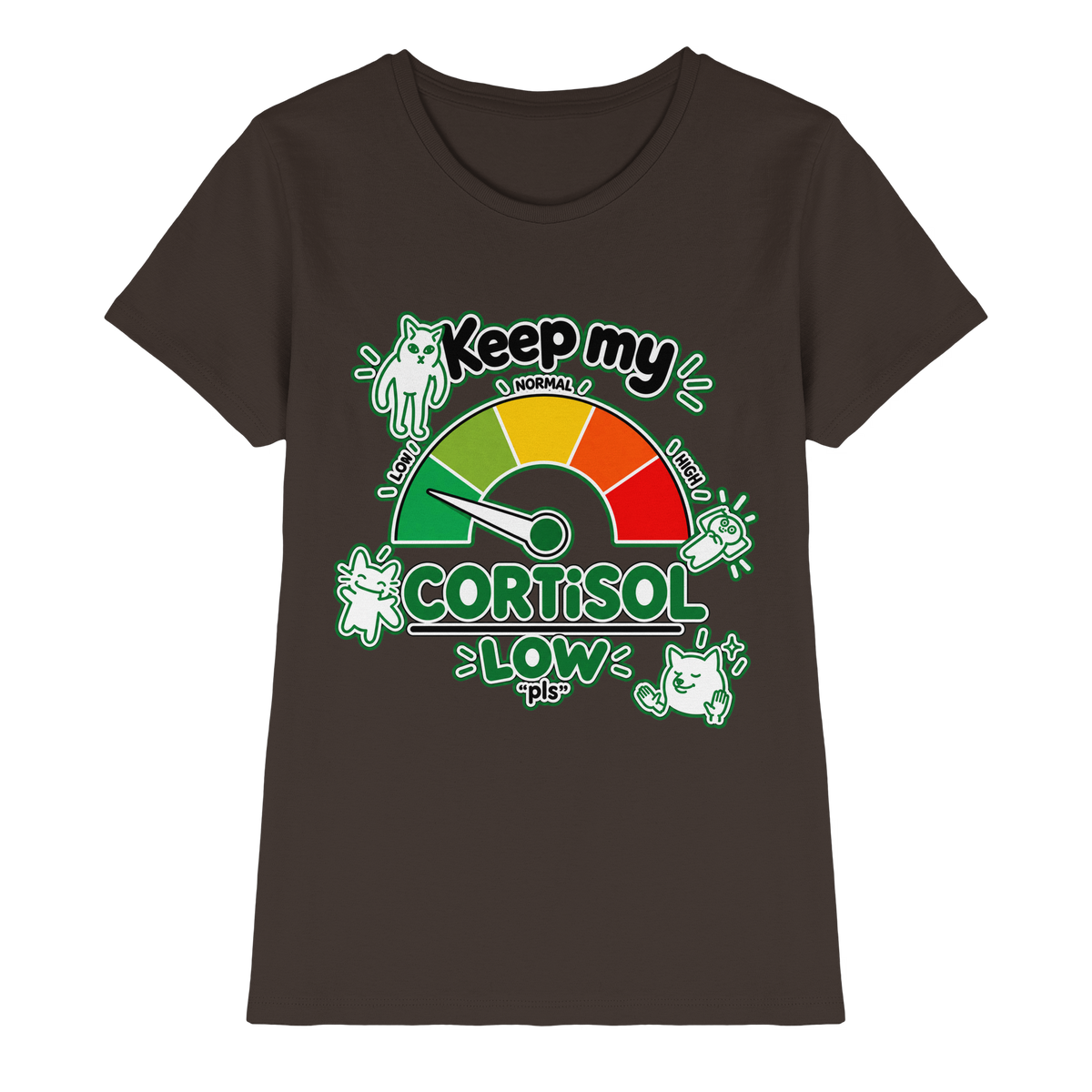 low CORTiSOL - Ladies Premium Shirt