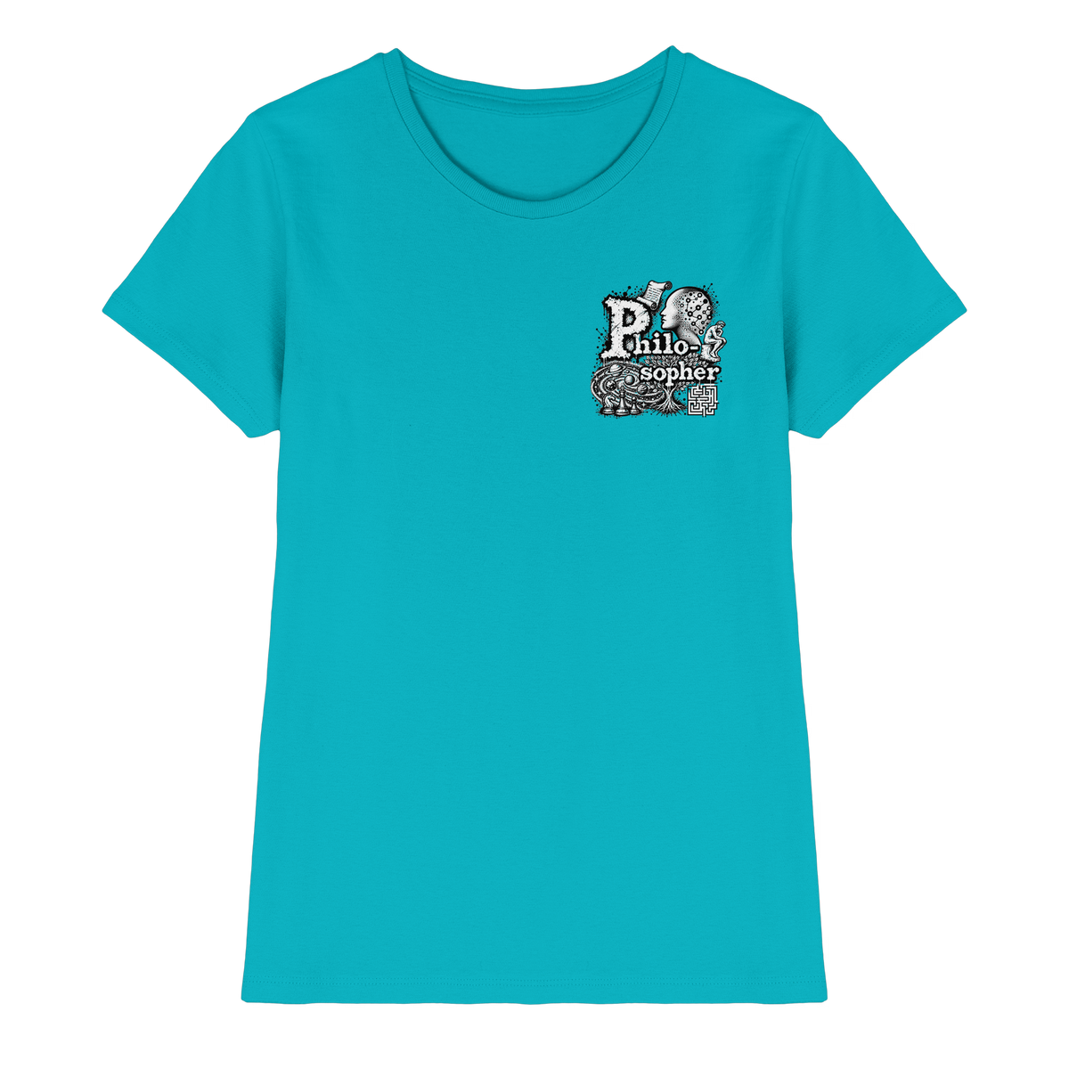 The Philosopher - Ladies Premium Shirt
