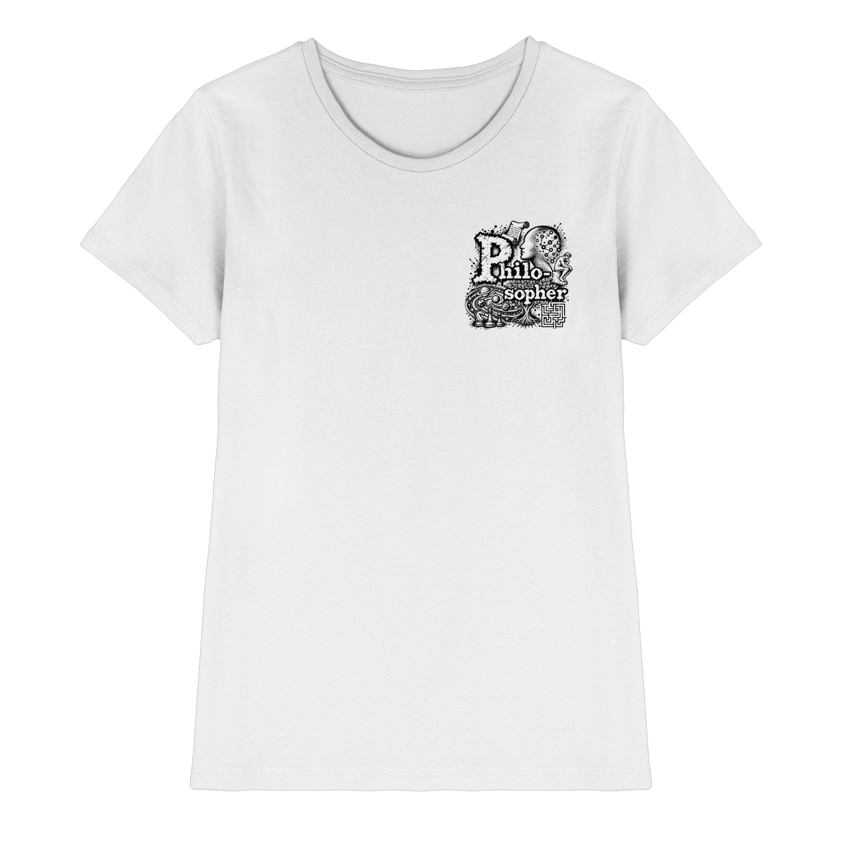 The Philosopher - Ladies Premium Shirt
