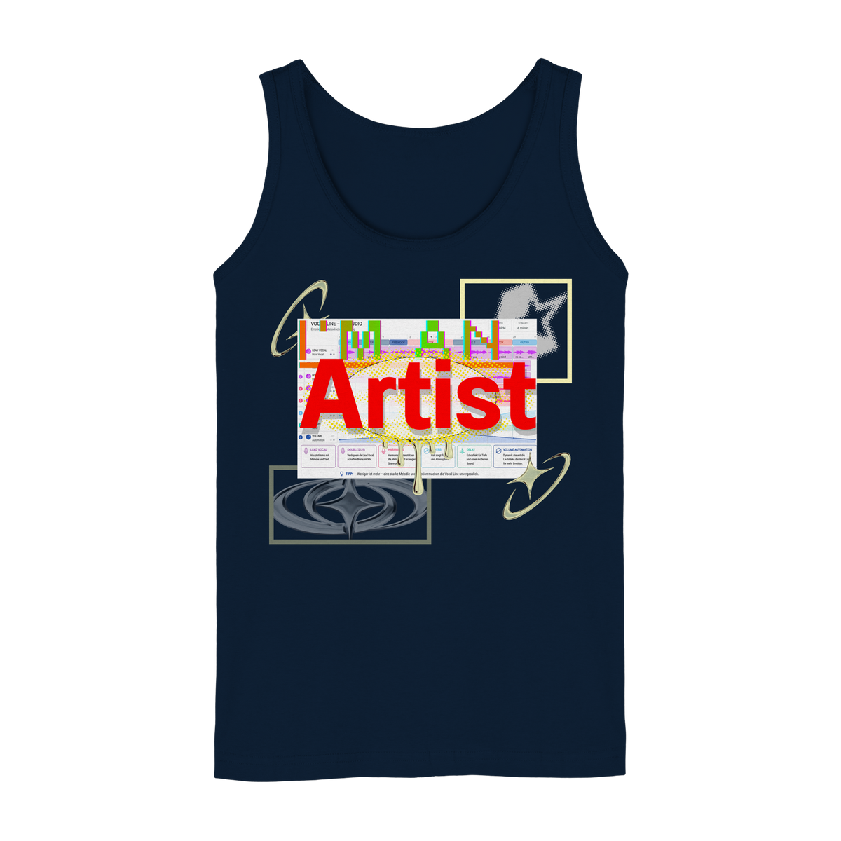 The Artist - Ladies Tank-Top