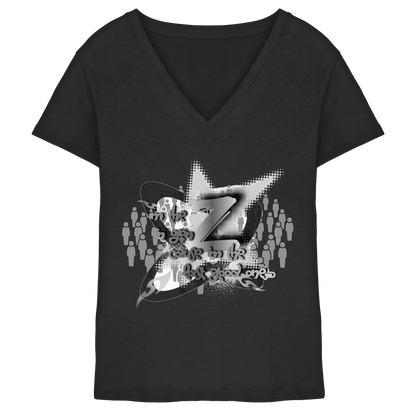 The Rebellion Z BASiC - Ladies V-Neck Shirt