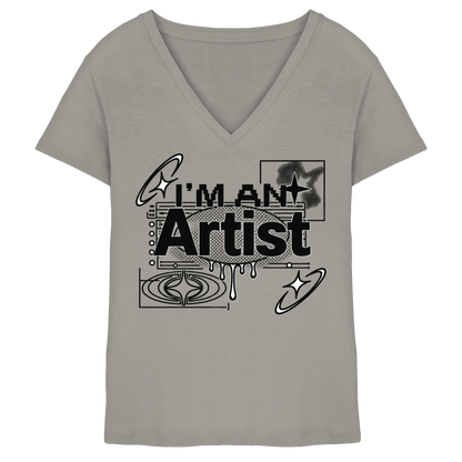 The Artist BASiCS - Ladies V-Neck Shirt