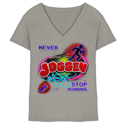 The JoGGer - Ladies V-Neck Shirt